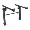 thumbnail image 1 of Soporte para teclado de piano, soporte para piano electrónico, profesional, resistente, accesorio para instrumentos musicales, ancho ajustable, 1 of 8