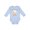 AE-Light Blue, variant on Jesus Loves Me Lamb Boys or Girls Long Sleeve Baby Bodysuit