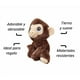 thumbnail image 4 of Peluche Xtellar Mono Animales Selva, 4 of 4