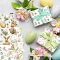 thumbnail image 5 of Easter Wrapping Paper- Holiday Gift Wrap with Egg, Bunny,-20x28 inches,1PC Foldable Sheets - Easy to Store, 5 of 8
