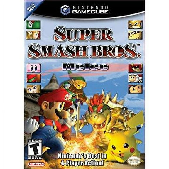 Restored Nintendo Super Smash Bros Melee (Refurbished)