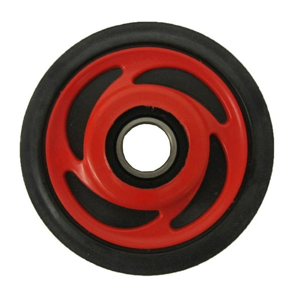 Polaris Snowmobile New OEM Suspension Rail Idler Wheel, 5.35in Red, 1590275-293