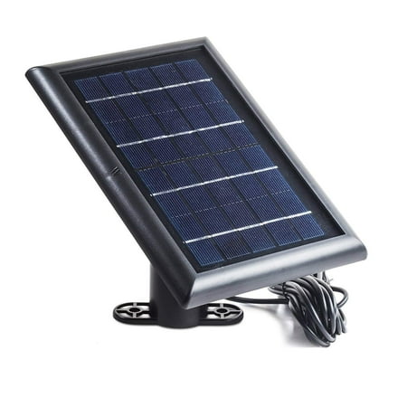 Wasserstein - Solar Panel for Arlo Ultra 2 and Arlo Pro 4 Surveillance Cameras - Black