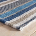 thumbnail image 3 of Dash & Albert Always Greener Handwoven Indoor/Outdoor Rug, 3' x 5', Blue/Grey, 3 of 6