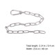 thumbnail image 2 of Cadena de extensión de fitness, cadenas de gimnasio, agarre para tríceps, entrenamiento pesado dual, máquina para tríceps en casa, cable de 23 pulgadas, fitness, 2 of 8