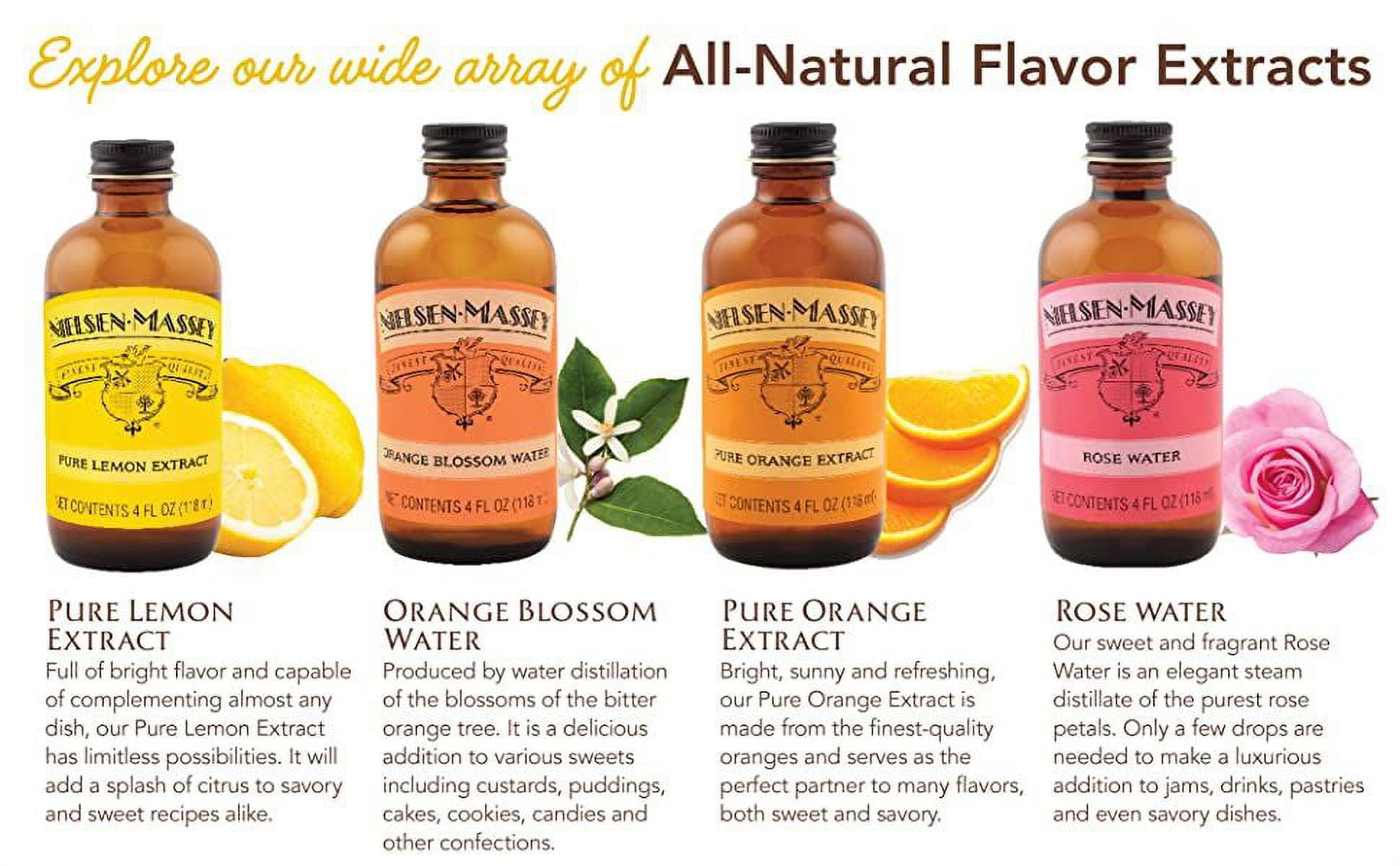 Nielsen-Massey Rose Water, 4 oz