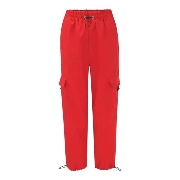 ZHIZAIHU Plus Size Cargo Pants for Women Women Adjustable