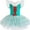 Flutter green flowers, variant on Girls Ballet Tutu Dress 2-8Y, Shiny Princess Tulle Leotard Ballerina Dance Costume Halloween Christmas