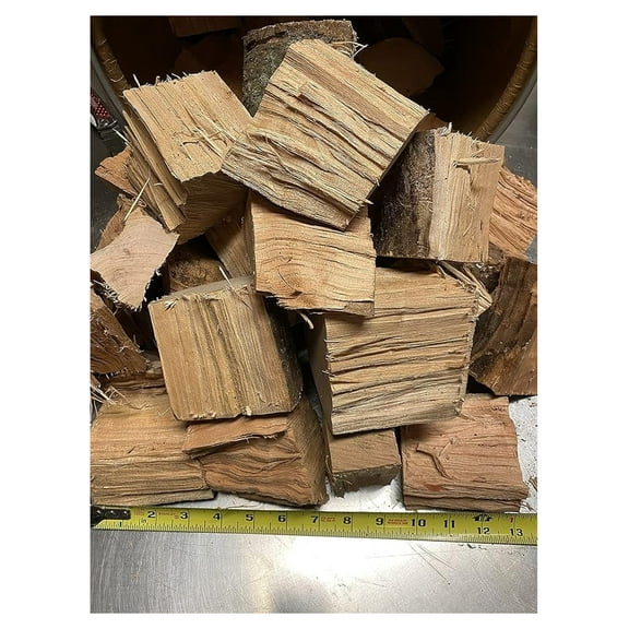 Wood Chunks for BBQ Smoking - 10  lbs - Cooking Wood for Grills & Smokers - 3-4" x 2-3" Chunks - Adds Authentic Wood Smoke Flavor