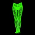 thumbnail image 4 of IWRICH Glow in the Dark Fishnets Stockings for Women High Waist Tights for Party Dark Blue, 4 of 5