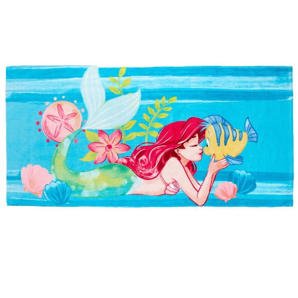 Disney's Ariel and Flounder Beach Towel