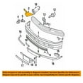 thumbnail image 3 of For 92-99 3-Series Front Bumper Retainer Mounting Brace Bracket Driver Side, 3 of 5