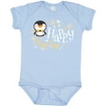 thumbnail image 3 of Inktastic Happy New Year with Cute Penguin Boys or Girls Baby Bodysuit, 3 of 5