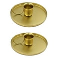 thumbnail image 1 of Bearachild 2 pack/lote añade un toque de lujo con elegantes candelabros dorados de aproximadamente tamaño, candelabro de Adviento Decoración del hogar Oro, 1 of 6