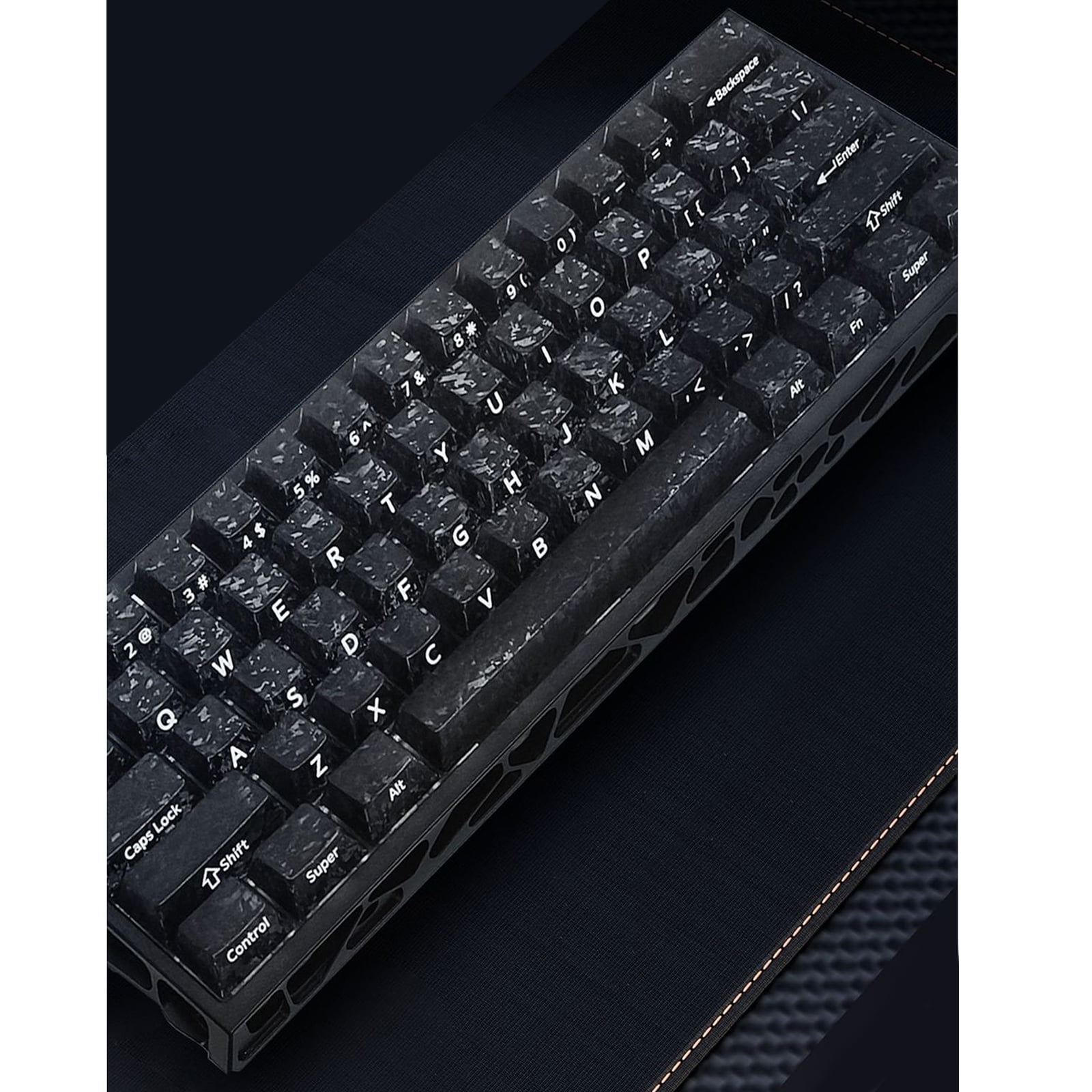 Carbon Texture 119 Keys Keycap Full Set Gaming Mechanical Keyboards Enhancing Aesthetics Longevity