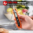 thumbnail image 4 of TempPro TP03HW Waterproof Digital Instant Read Meat Thermometer Food Candy Cooking Kitchen Thermometer with Magnet & Backlight (Formerly ThermoPro), 4 of 10
