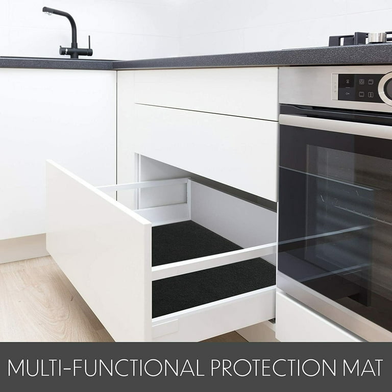 Mats Under Sink Kitchen Cabinet Mat Shelf & Drawer Liners Tray