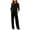 Black, variant on Cadancy Loungewear Sets Woman Travel Comfy Long Sleeve Pullover Tops Elastic Waist Wide Leg Baggy Pants with Pockets 2 Piece Homewear Loose Casual Fall Winter Sweatsuit Outfits