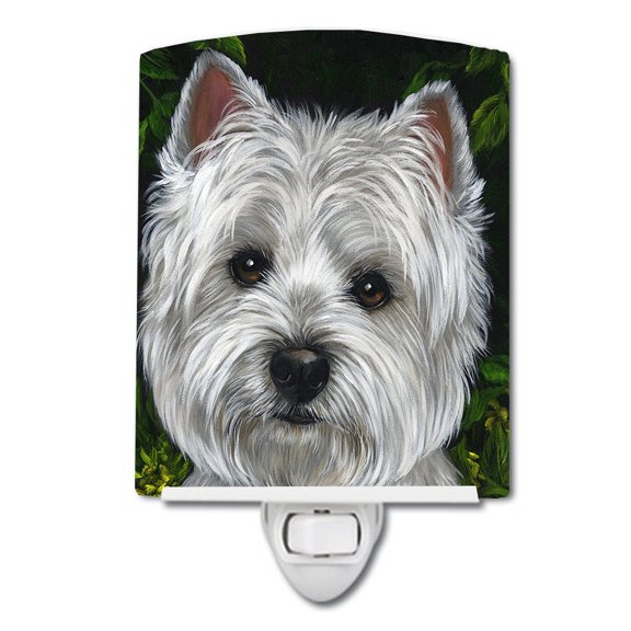 Westie Baby Face Ceramic Night Light