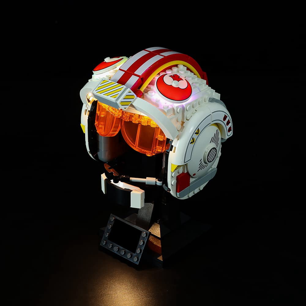 Kyglaring LED Lighting Kit Designed for Luke Skywalker Red Five 75327 Building Model Kit - No Model  (Standard Version)
