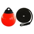 thumbnail image 5 of Round Anchor Buoy Boat Buoy Ball Dock Bumper Ball High Visibility for Safe Navigation for Sailboat and Yacht Marking, 5 of 9