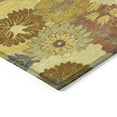 thumbnail image 3 of Addison Rugs Chantille Indoor/Outdoor Transitional Floral Terracotta Machine Washable Rectangle Rug, 8' x 10', 3 of 8