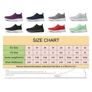 ADQ Womens Slip on Shoes Casual Shoes Lightweight Breathable Anti-Slip Sneakers