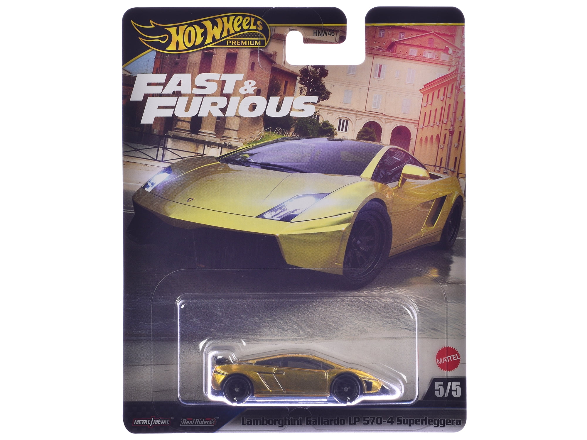 "Fast & Furious" 2025 5 piece Set M Diecast Model Cars by Hot Wheels