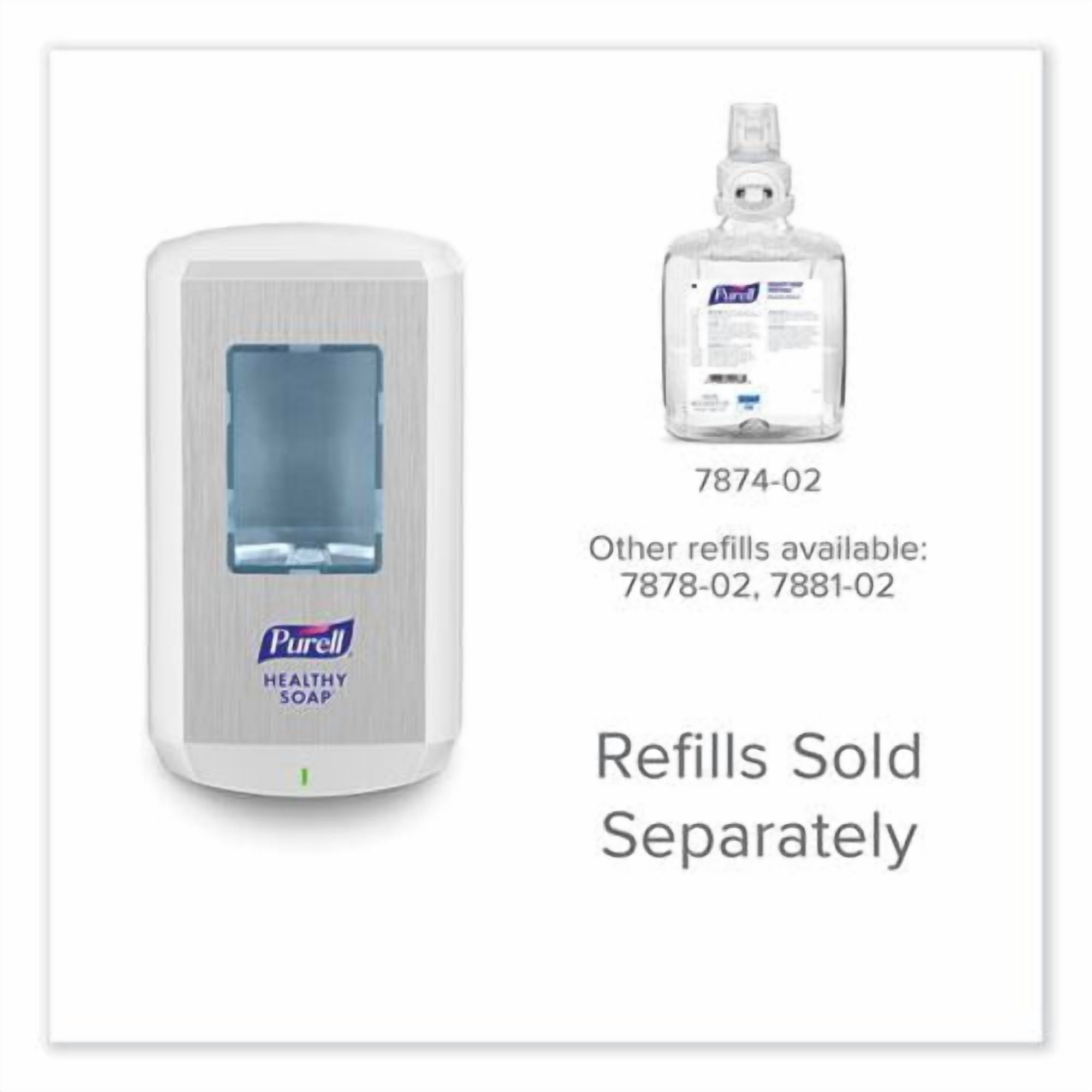 Purell CS8 Automatic Touch Free Soap Dispenser 1200 mL White (7830-01)