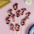thumbnail image 2 of Valentine Fondant Embosser Designed Happy Birthday Candles Anniversaries Red (RD7, One Size), 2 of 7
