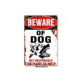 thumbnail image 1 of Señal de advertencia Beware of Dog Aggressive Dog Alert, 10 unidades, 1 of 1