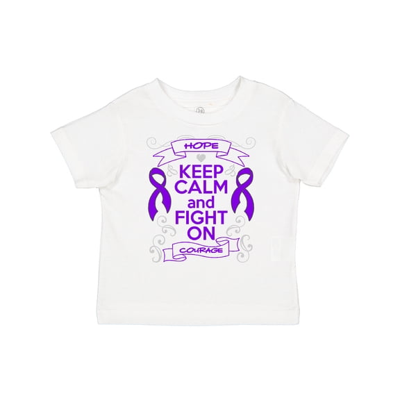 Inktastic Chiari Malformation Keep Calm Fight on Boys or Girls Toddler T-Shirt