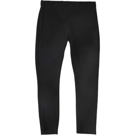 A-Line Womens Linear Weave Casual Leggings, Black, Petite, PP/PXS