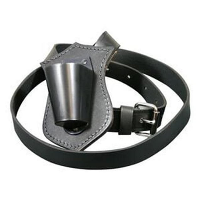 Ceinture de Parade en Cuir Noir