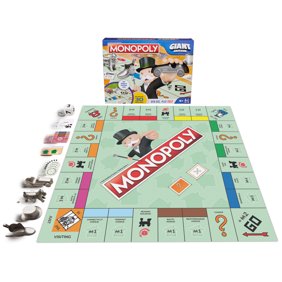 Monopoly Board Game Giant Edition Game for Kids Ages 6 
