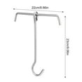 thumbnail image 5 of Shoreew Stainless Steel Turkey Hooks Heavy Duty Lifting Hangers for Frying Supports Up to 24lbs Dishwasher Safe Poultry Lifting Hooks, 5 of 7