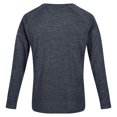 thumbnail image 4 of Regatta - Camiseta Jaspeada Burlow Manga Larga Hombres (Gris India), 4 of 4