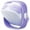 Light Violet, variant on Magnetic Rotating Pill Organizer Portable Compartment Sorter Travel Home Office