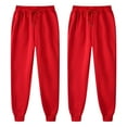 thumbnail image 4 of FAIWAD Womens Cinch Bottom Sweatpants 2PC High Waisted Drawstring Fleece Baggy Jogger Workout Trousers, 4 of 7