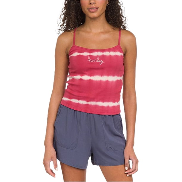 Hurley Womens Tie Dye Tank Top brkw L