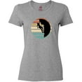 thumbnail image 3 of Inktastic Rock Climbing Mountain Climber Silhouette Women's T-Shirt, 3 of 5