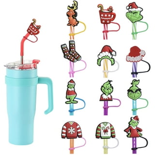  6Pcs Nurse Themed Silicone Straw Covers and Toppers for  Tumblers - Reusable Dust Proof Tips for 6-8mm Drinking Straws: Home &  Kitchen