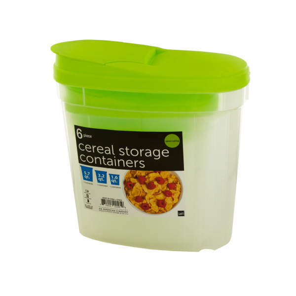 Nesting Cereal Storage Containers