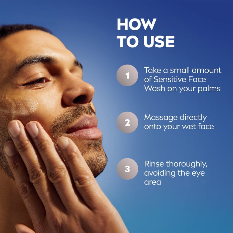 Nivea Men Sensitive Face Wash With VitaminPro Complex, 5 fl oz photo 8