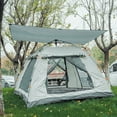 thumbnail image 4 of Hexagonal Outdoor Tarp, Waterproof Camping Sunshade with Wind Ropes & Stakes, Lightweight Picnic Mat, Multi-Purpose Ground Cover, Portable Beach Shelter, 4 of 6