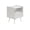 White, variant on Accent Table - Side - End - Nightstand - Bedroom - Living Room - Gray Laminate