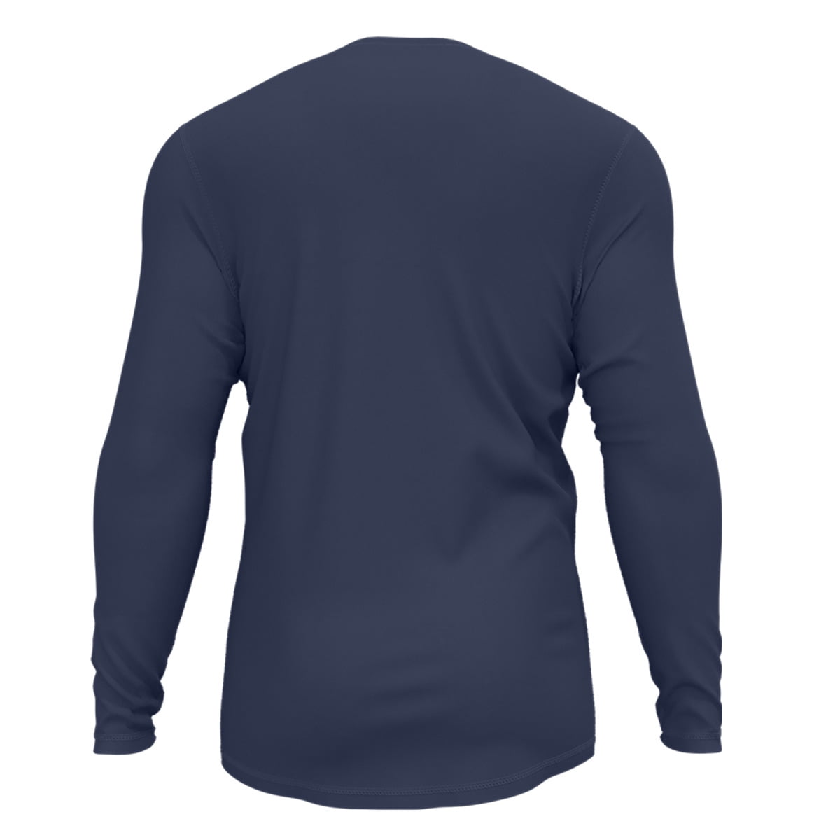 Realtree Men's Fleece Thermal Baselayer Long Sleeve Shirt, Thermal Shirts for Men, Naval Academy, Large