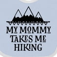thumbnail image 4 of Inktastic Hiker Mommy Takes Me Hiking Boys or Girls Baby Bib, 4 of 4