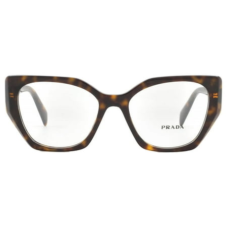 Prada PR 18WV Plastic Womens Fashion Eyeglasses Tortoise 52mm Adult