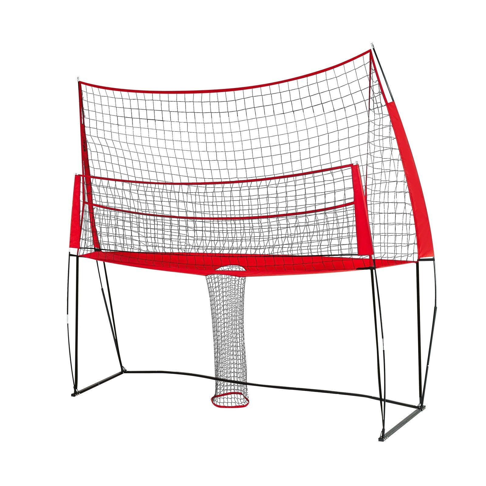 Volleyball Training Net System Adjustable Practice Equipment Indoor Outdoor